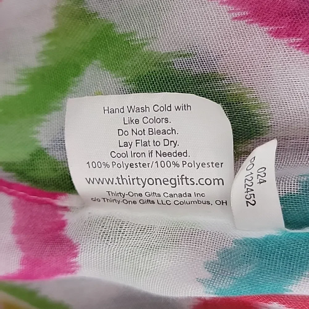 Thirty-one summer scarf One Size